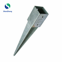 hot dipped galvanized post anchor ground fixing house support foundation fence quick installation